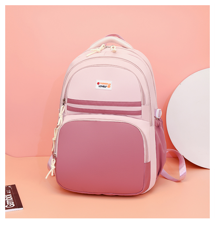 新款超大容量学生包男女同款双肩包高颜值简约初高中校园书包详情图24