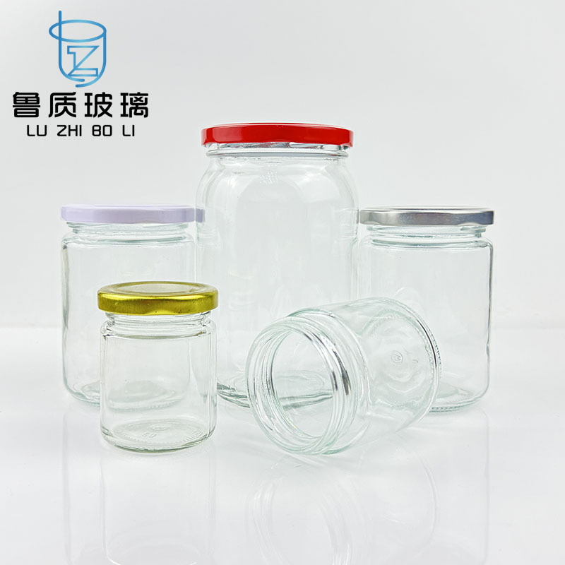 鲁质玻璃 玻璃瓶 透明材质 食品级密封罐 家用储物罐详情图1